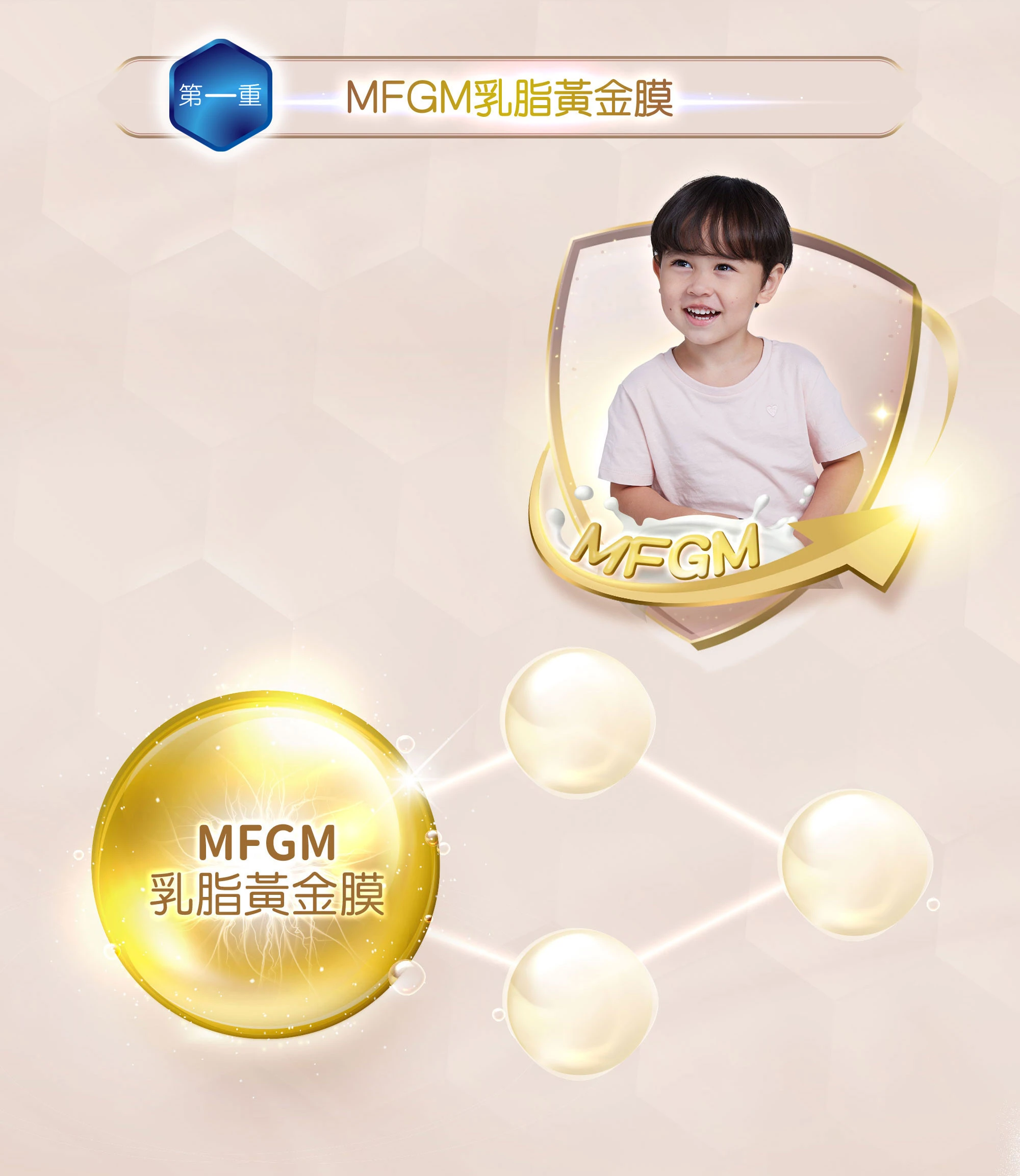 MFGM乳脂黃金膜 激發寶寶自我保護力